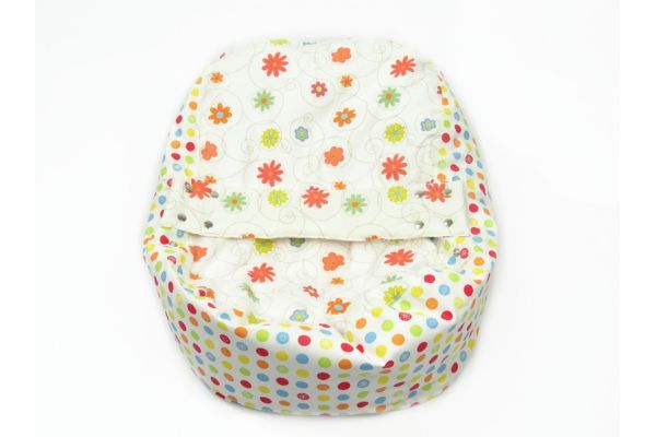 Náhradní potah na pelíšek pro miminko LOUKA ORANŽOVÁ obrázek 1