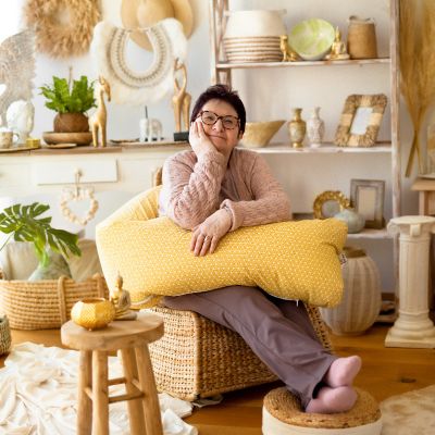 Polohovaci polštář BAVLNA obrázek 2196