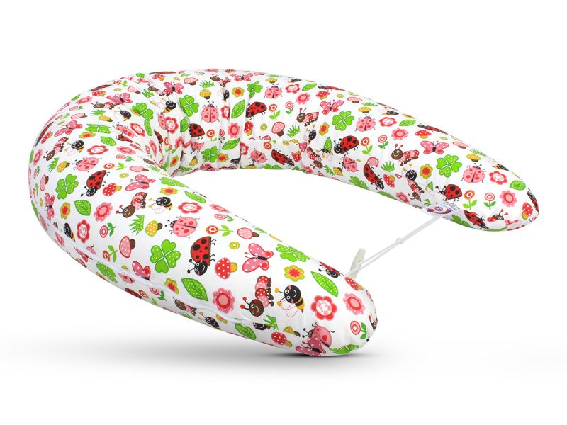 Kojicí polštář Maxi BERUŠKA červená 100% bavlna obrázek 2249