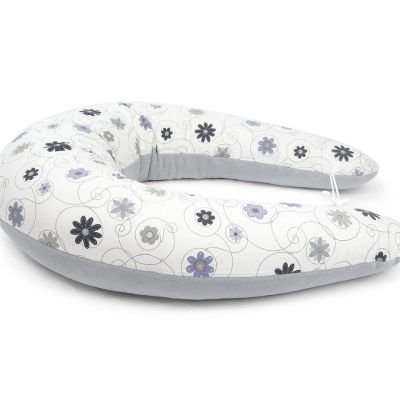 Těhotenský a kojicí polštář Maxi LOUKA ŠEDÁ colormix 205cm obrázek 2240