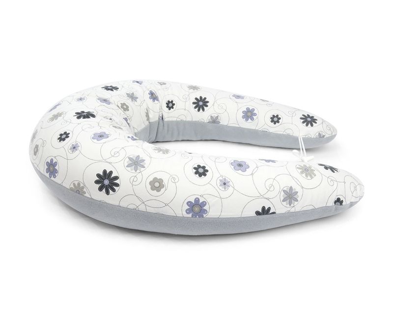 Těhotenský a kojicí polštář Maxi LOUKA ŠEDÁ colormix 205cm obrázek 2240