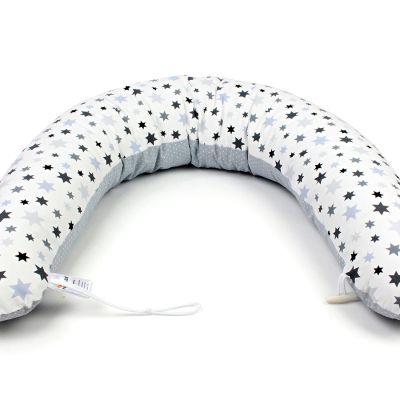 Multifunkční, kojicí polštář Maxi STARS 100% bavlna obrázek 2241